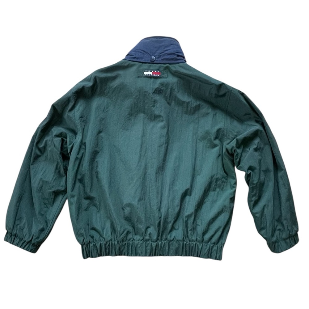 Vintage Tommy Hilfiger Dark Green Windbreaker Jacket - Picture 11 of 11